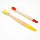 Shape Natural Bamboo Toothbrush Manufacturer Bamboo New Shape 100% Natural Bamboo Kids Toothbrush