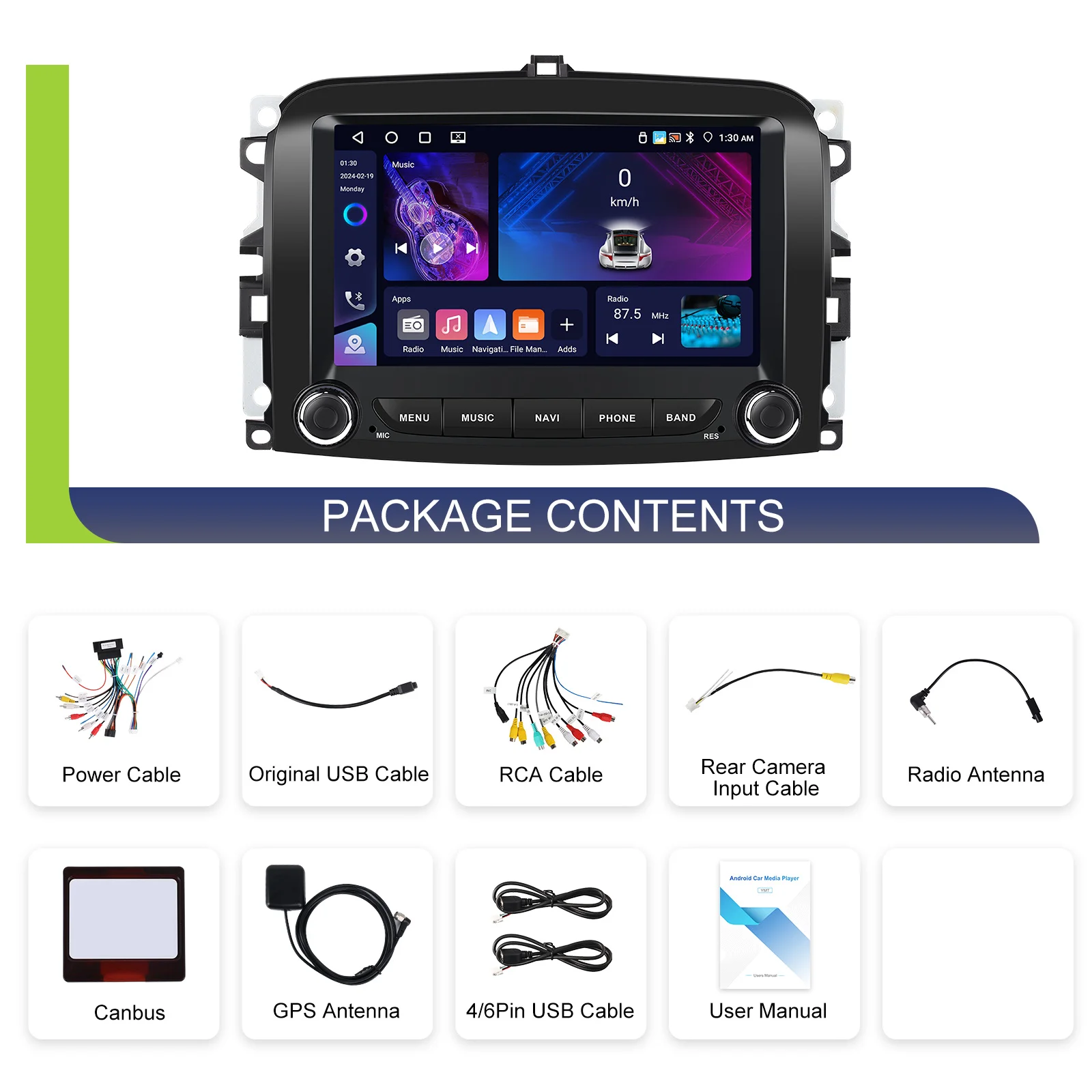 android auto ips bt gps wifi wholesale a4289-18