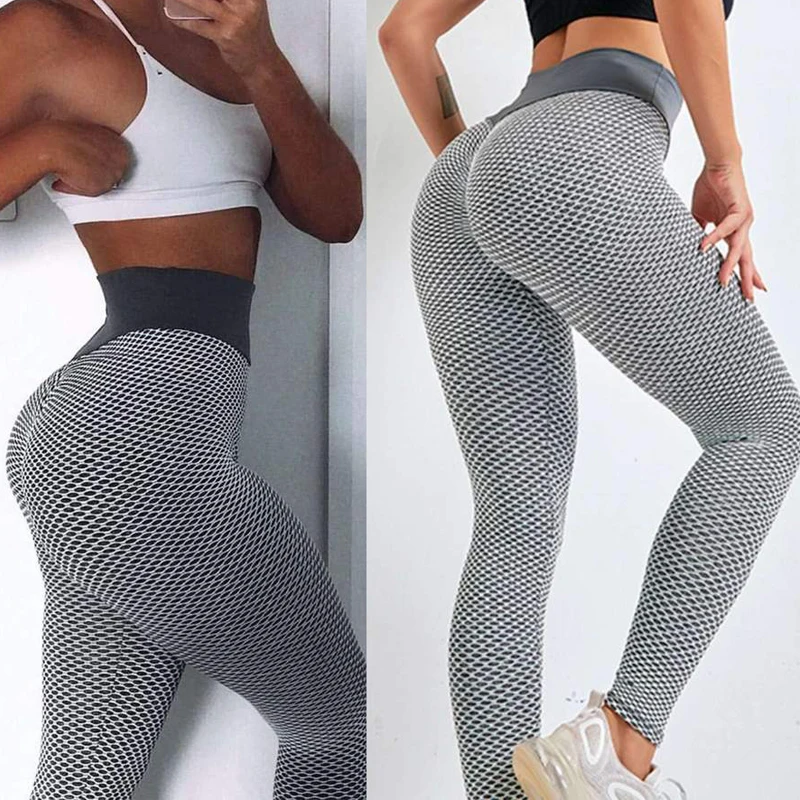 Jacquard Famous Tiktok Women Yoga Pants 