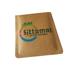 Ashtray Bag Eco-friendly Recycled Kraft Paper Portable Ashtray Bag Pouch With Custom Print Logo Mini Pocket Ashtray