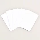 Card Card F08 White Blank Card For Student Emploee ID Card Credit Card Size PVC Material