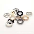 Snap New Garment Accessories Alloy Coat High Fashion Decorative Wool Coat Round Snap Buttons