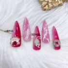 Art Nail Designs Art 3d New Designs 3d Nail Art Jewelry Chinese Mask Operal Deer Zircon Nail Charms
