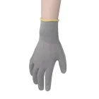 Resistant Gloves Coated Gloves Aibusiso Construction Work Stretchable Nylon Pu Coated Cut Resistant Gloves