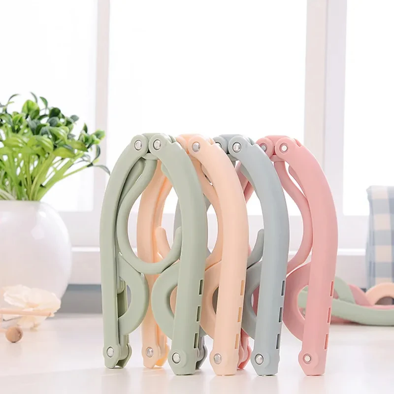Factory Wholesale Foldable Clothes Hangers Portable Clothes Hanging Rack for Travel Mini Clothes Drying Rack