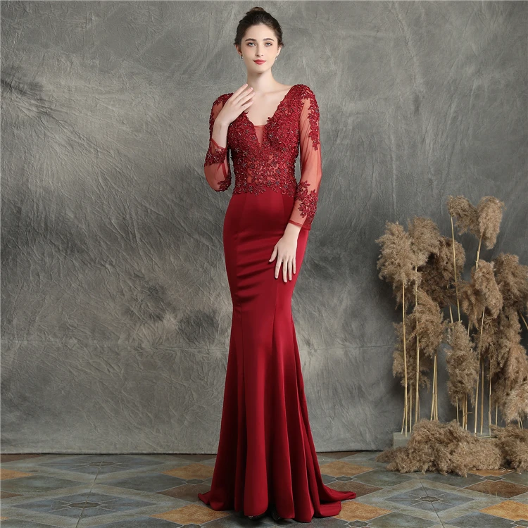 Luxury Evening Dresses Women Wedding 