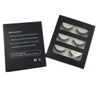 False Eyelashes Custom 3 Pairs False Eyelashes Set Private Label Eyelashes Vendor