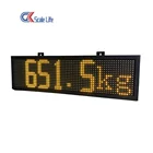 Matrix Led Outdoor Display Rgb 7 Segment Outdoor Flexible Led Screen Large Dot Matrix Display For Truck Scale