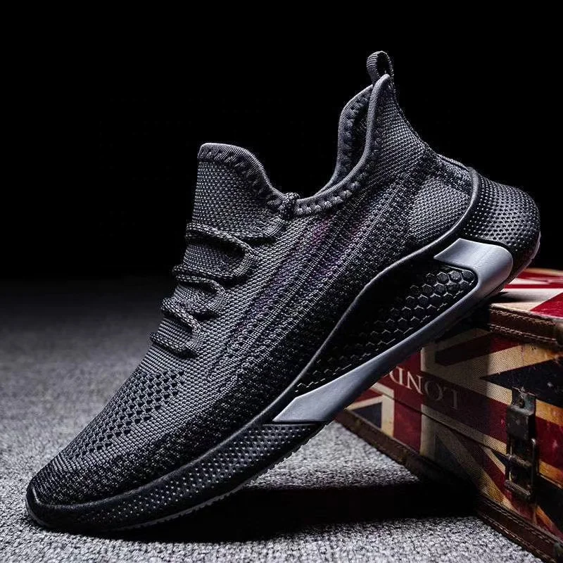 2023 Hot sale factory direct Sale lace-up man sneakers mesh sport shoe for men