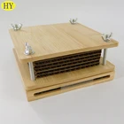 Wood DIY Tools Bamboo Flower Press With Photo Frame