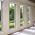 Windows Cheap Price Insulated Black Windows Aluminium Glass Windows