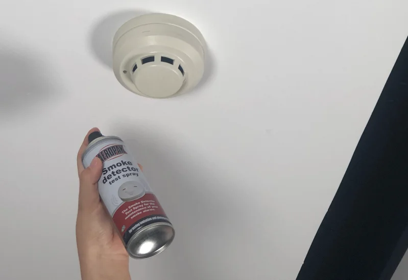 Portable 200ml Low-Residue Smoke Test Spray with 3 Years Shelf Life for Professional Smoke Detector Inspection