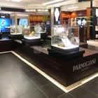 High End Fashion Watches Men Display Cabinet Watch Showroom Display Cabinet Watch Store Wooden Furniture