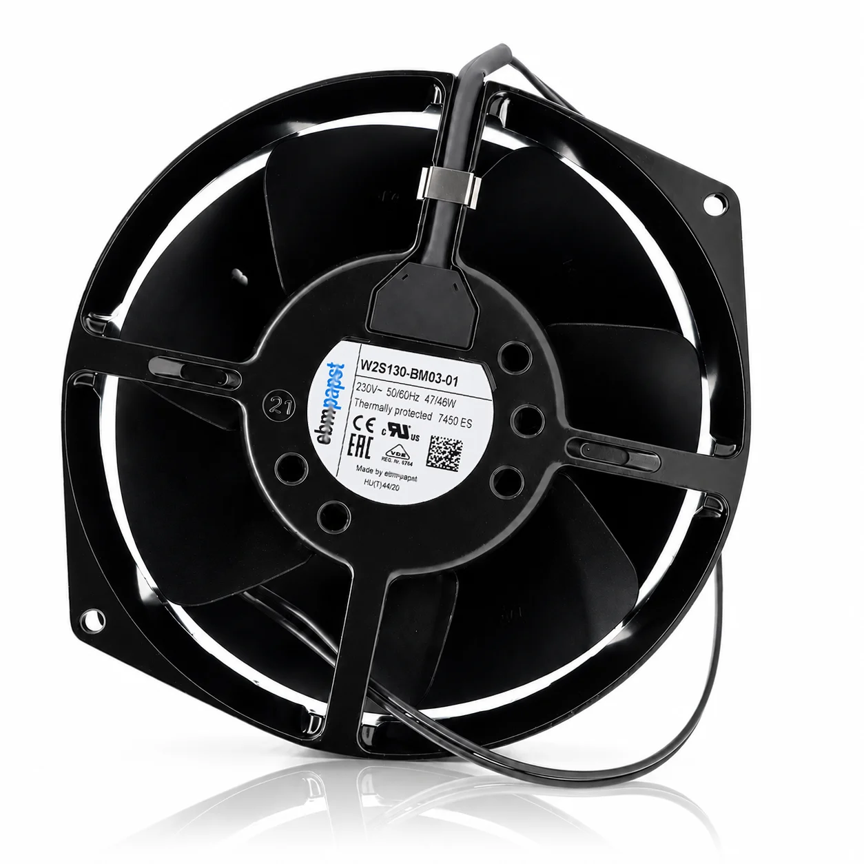 Dual Ball Bearing, 2218F/2TDHHP, DC48V, 48W, 200mm - detail 6