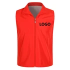 Vests Vest Free Samples Work Vests For Men Women Outdoor Vest Supermarket /volunteer Vest Custom Brand Logo