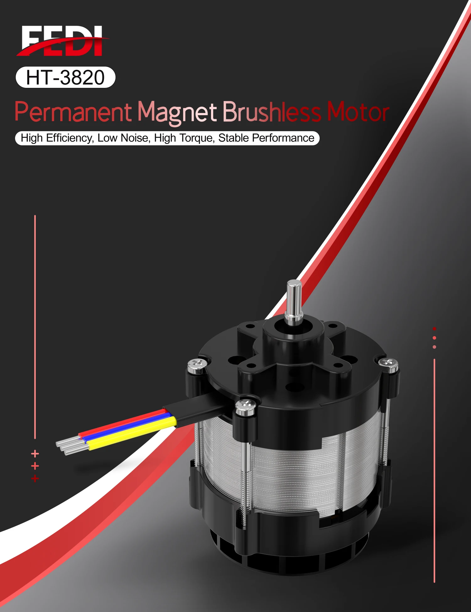 Dc Brushless Motors, 12-24V, 18000rpm, 347W - detail 2