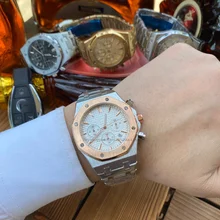 Luxury men's watch brand fashion custom business quartz waterproof watch