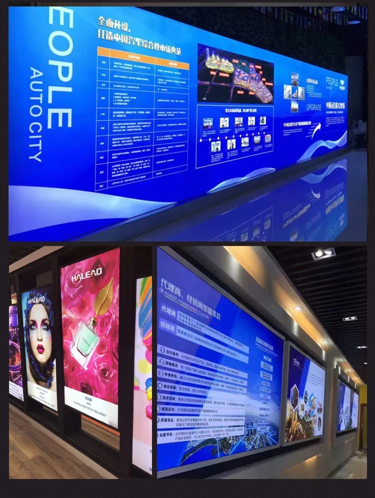 product split flap display electronic soft film dynamic light box advertisement 3d billboard outdoor advertising-4