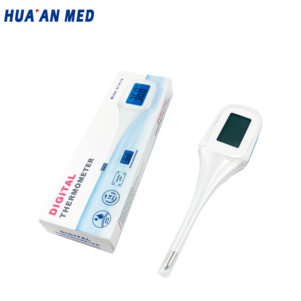 Digital LCD 10 Second  Medical Thermometer Oral/Underarm/Rectal By CARE LINE 