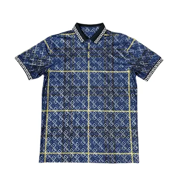 OEM ODM Digital Printing High Quality Polyester Spandex Custom Fashion Casual Short Sleeve Men Polo Shirt