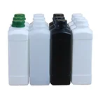 Hdpe Plastic Bottle Hdpe Plastic Bottle UMETASS 1 Liter Empty HDPE Square Plastic Bottle For Liquid