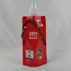 Bag With Spout Customized Printing BPA Free Foldable Water Bag With Spout