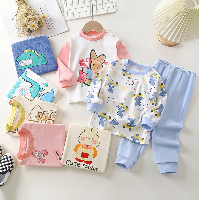 High Quality China Children Clothing Factory 100 Cotton Pyjamas