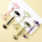 Jade Rose Quartz Roller Jade Roller Wholesale Face Massage Rose Quartz Facial For Skin Care