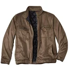 Winter Coats New Fashion Factory Direct Soft Suede Padding Full Zipper Knitted Winter Men's Jackets Coats