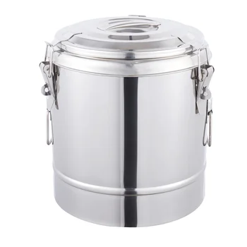 DaoSheng Large Capacity Stainless Steel Keep Food Warm Container Hot Pot Food Warmer Set Preservation Insulation Barrel