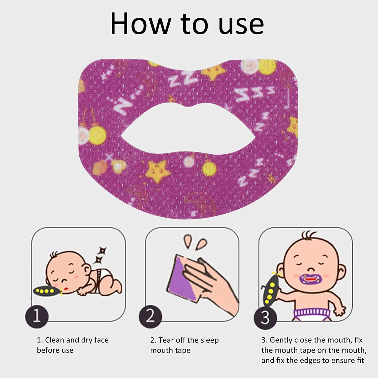product best selling products 2023 sleep strips professional kids sleep mouth strips portable mouth tapes for better nose breathing-10