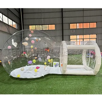 Hot sale inflatable bubble ballon house with blower and air pump in sale