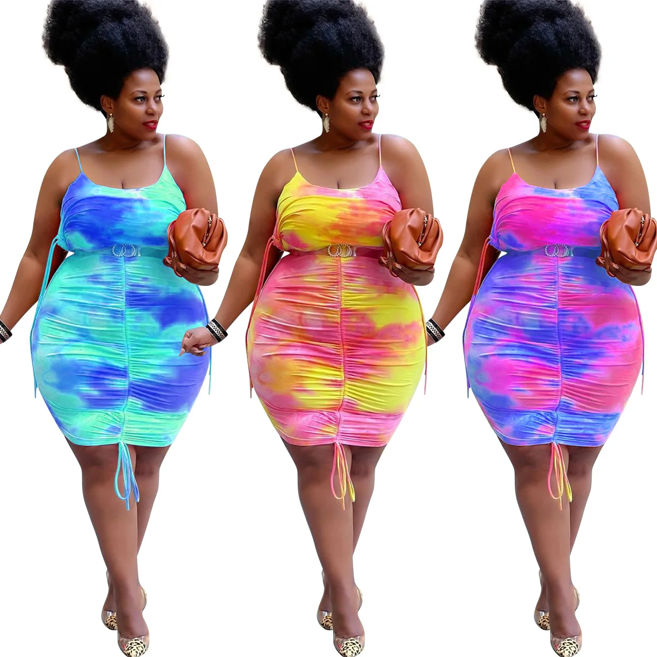 Oasis Stretch Dress multicolored Fashion Dresses Stretch Dresses 