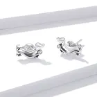 925 Earrings Jewelry 925 Sterling Silver Origami Dachshund Wiener Dog Stud Earrings For Women Girls