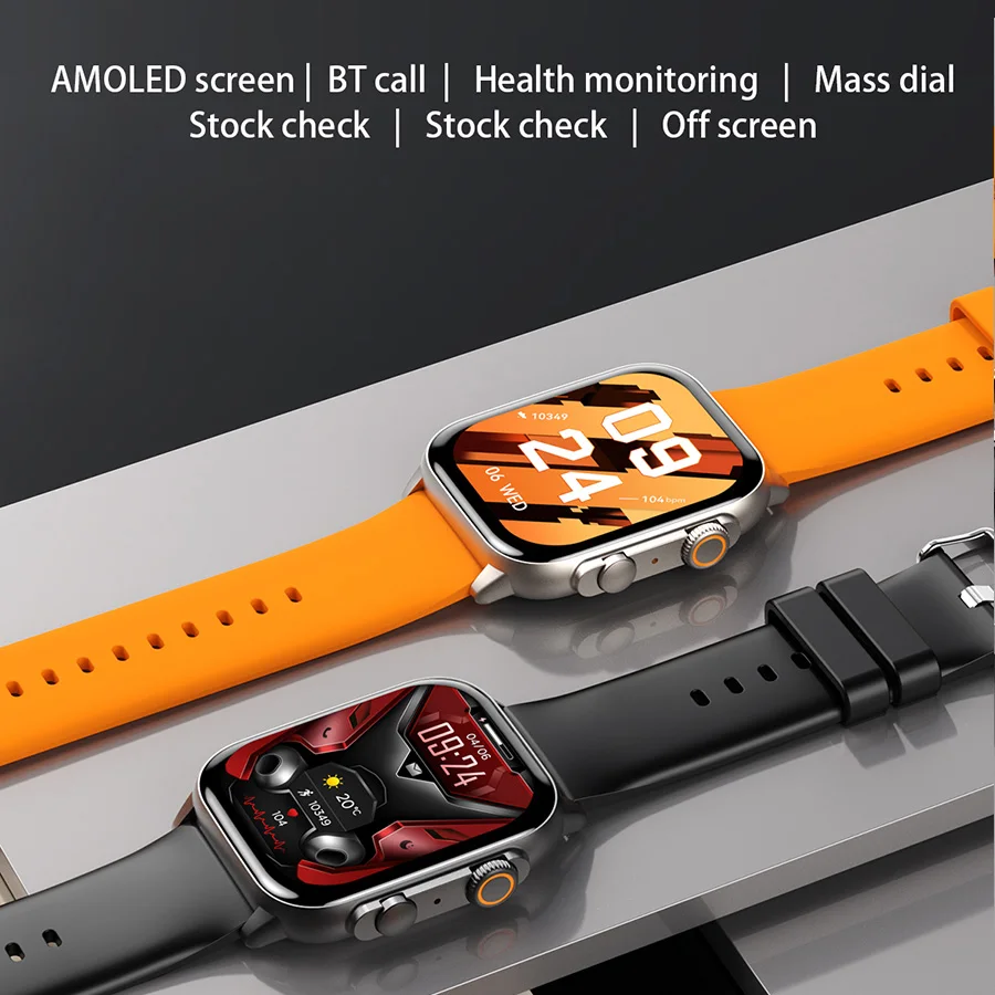 AMOLED Ultra Clone Original HW DT Series 8 T900 HK8 Z66  Z69 X8 N8 PRO MAX reloj inteligente Ultra Smart Watch