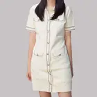 Sweater Custom Fashion Turn-down Collar Women Loose Knitted Cotton Pullover Sweater