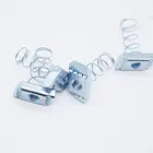 Nuts Spring Nuts Solar Fastener Strut Channel Nuts Spring Nuts With Plastic Holder Wing