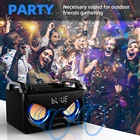 Hot Selling High Quality Large Dancing Singing Speaker Wireless Usb Fm Usb Subwoofer Portable Speaker