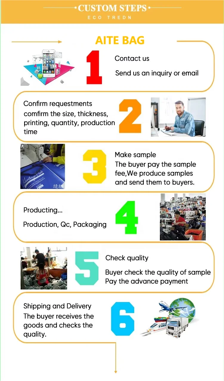 Wholesale Custom Reusable Zipper Shopping Bag Canvas Tote with Heat Transfer Printed Logo and Rope Handle Letter Patterned Gift manufacture