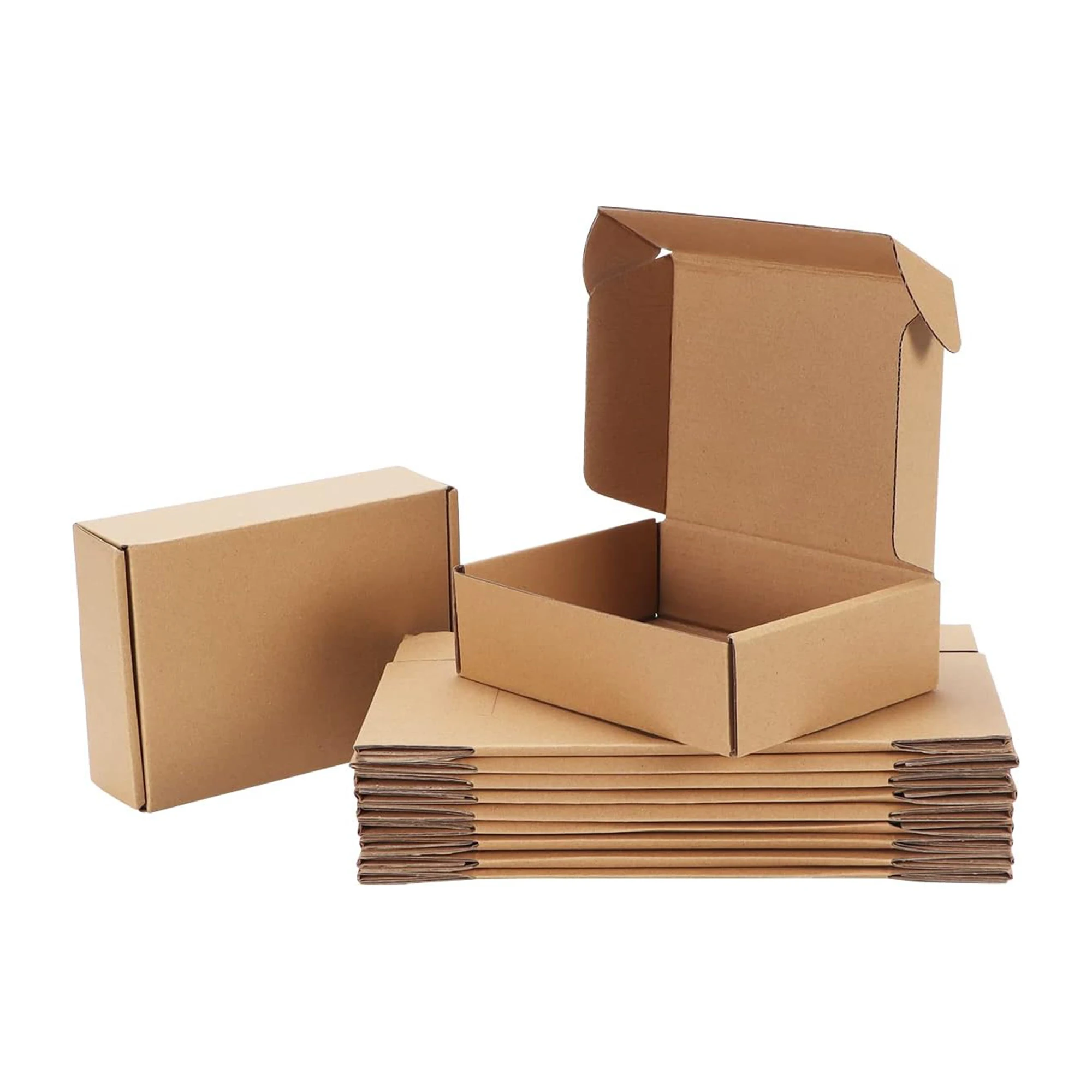 Custom Eco-Friendly Corrugated Board for Merchandise Packaging Boxes Mailing Bags Matte Customizable Dimensions manufacture