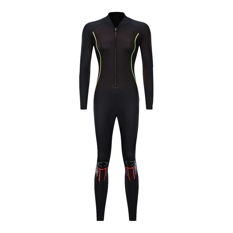 Customized Front Chest Zipper One Piece 3mm Neoprene Surf Wetsuit Swimming Diving Suits