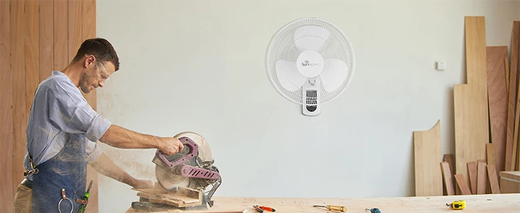 Multi-speed Wall Mounted Fan, 18-Inch, EVA - detail 10