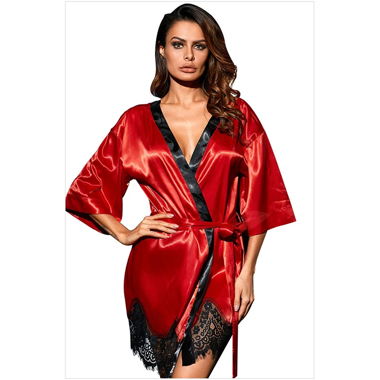 cute silk robes