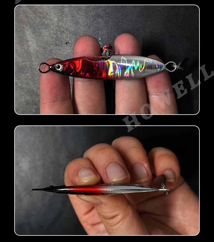 New 2024 Slow Pitch Jigs 15g 20g Shore Fishing Metal Jigging Lure With