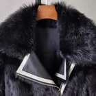 Coat Tuscany Fur In 1 New Wool Toca Coat Female Fur Motorcycle Style Positive And Negative