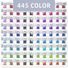 Art Diamond Painting Square/Round Drills DMC 445 Colors 200pcs/Bag Rhinestones Beads For 5d DIY Diamond Art