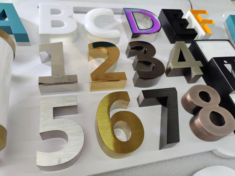 product wholesale price outdoor used led advertising rgb led 3d channel letter signs sample box logos-2