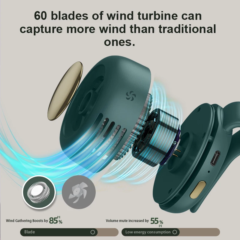 Mini Fan, 360, Portable - detail 4