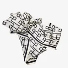 Scarf 155*17cm Spring Summer Scarves Ribbon Silk Luxury Stewardess Scarf With Scarf Packaging