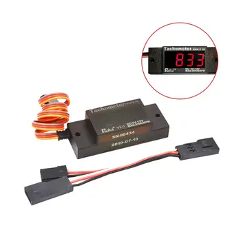 Rcexl V3.0 Mini Ignition Tachometer Speedometer Igniter Accessories for DLE MT Engines Gas RC Airplane